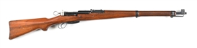 (C) SCHMIDT-RUBIN MODEL K31 STRAIGHT PULL BOLT ACTION RIFLE.