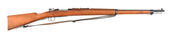 (A) CHILEAN M1895 MAUSER BOLT ACTION RIFLE MADE BY LOEWE.