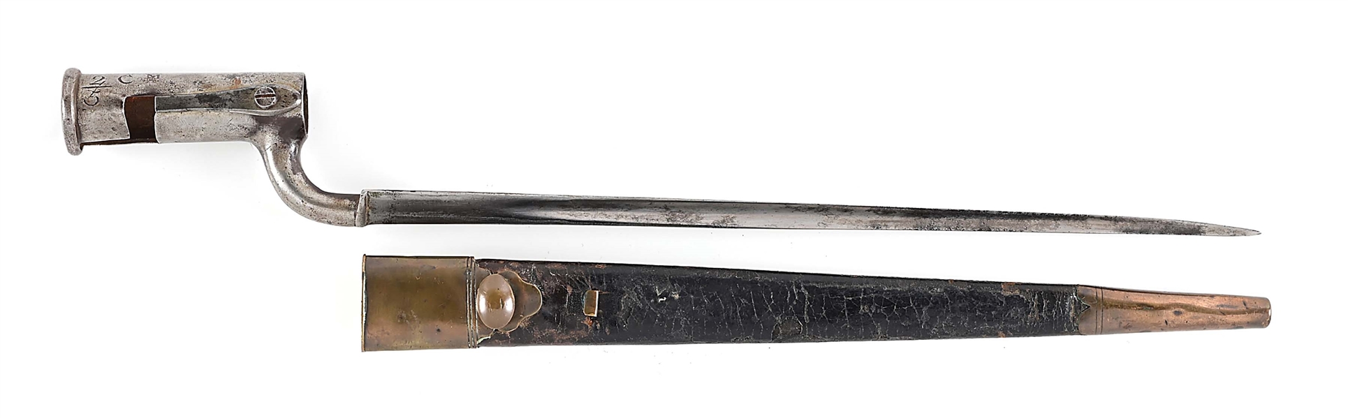 AN INDIA PATTERN, SERGEANTS CARBINE BAYONET OF THE COLDSTREAM GUARDS