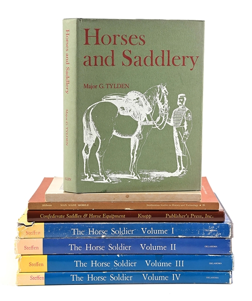 OUT-OF-PRINT REFERENCE BOOKS ON SADDLERY AND HORSE EQUIPAGE.