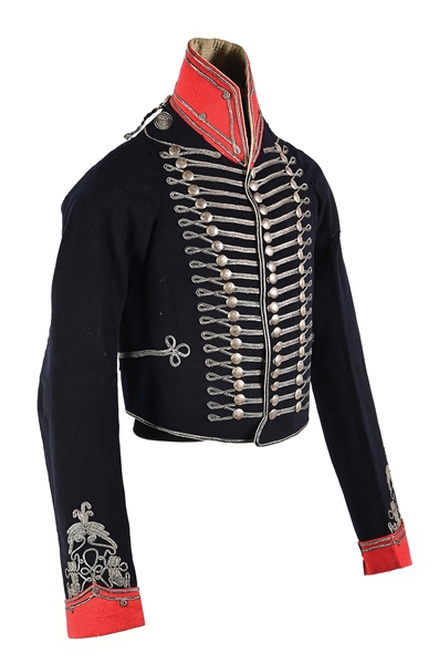 NAPOLEONIC UNIFORM JACKET OF THE ROYAL MAYLOR CAVALRY, 1803-1815..