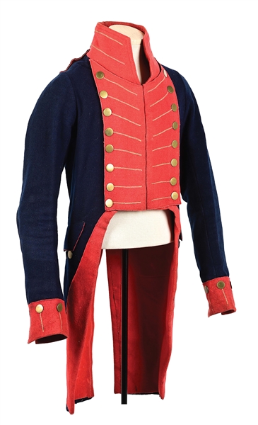 WAR OF 1812 AMERICAN MILITIA ARTILLERY COAT.