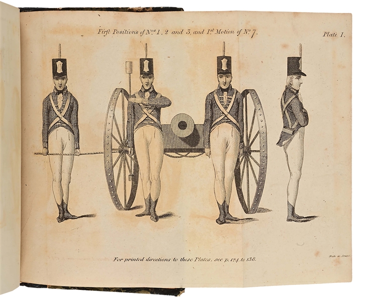 THE MADRAS GUNNER (LONDON: 1808): IMPORTANT NAPOLEONIC ARTILLERY MANUAL.