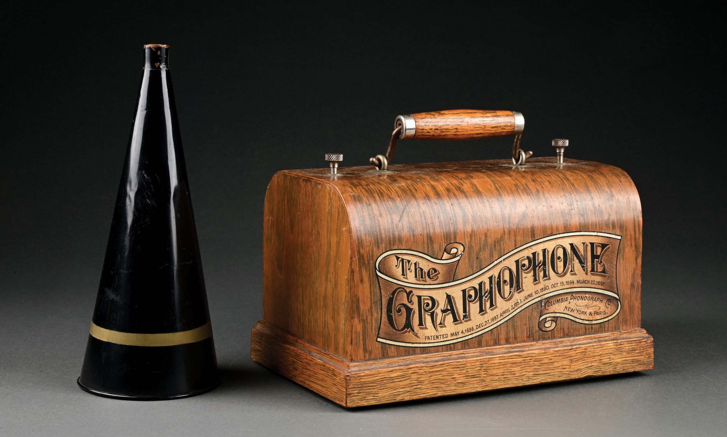 Graphophone New Lot Detail - COLUMBIA GRAPHOPHONE PHONOGRAPH