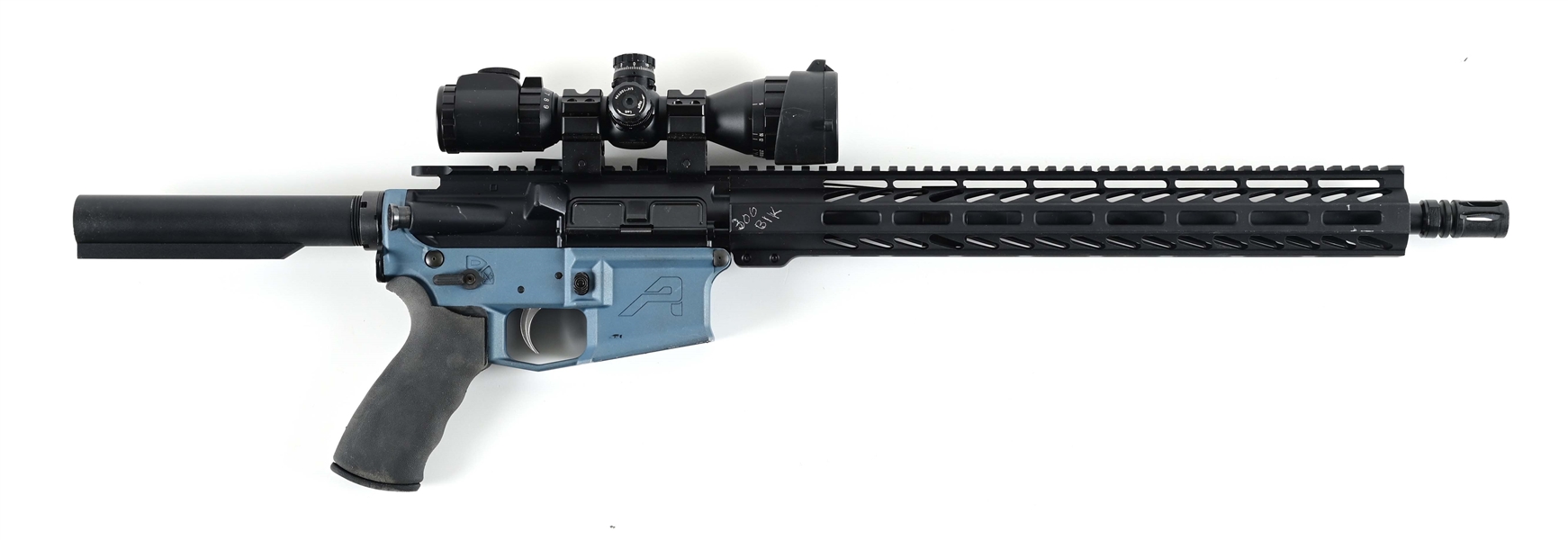 (M) AERO PRECISION M4 E1 SEMI AUTOMATIC RIFLE.