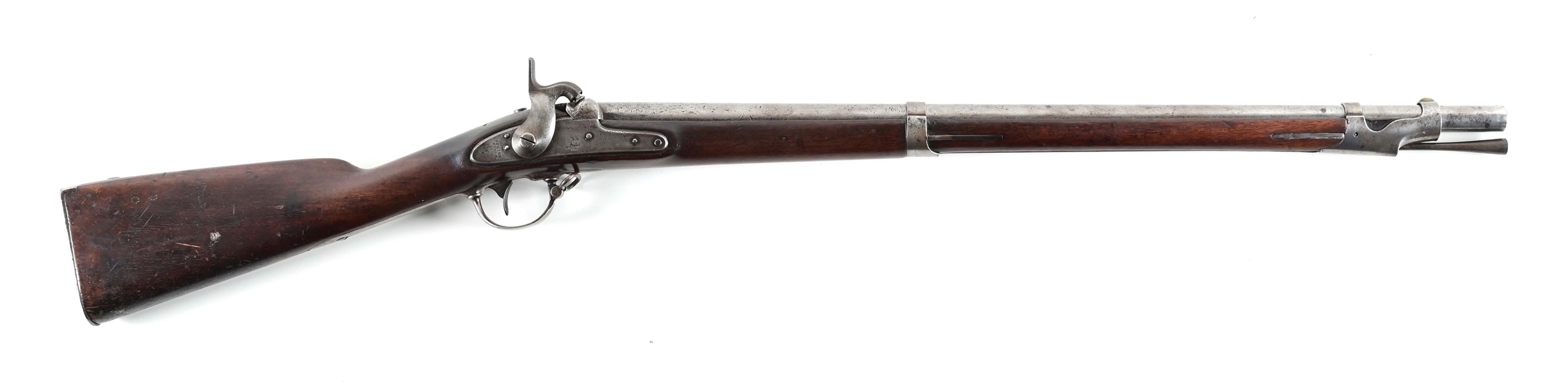 (A) OHIO MARKED SPRINGFIELD MODEL 1842 PERCUSSION CARBINE.