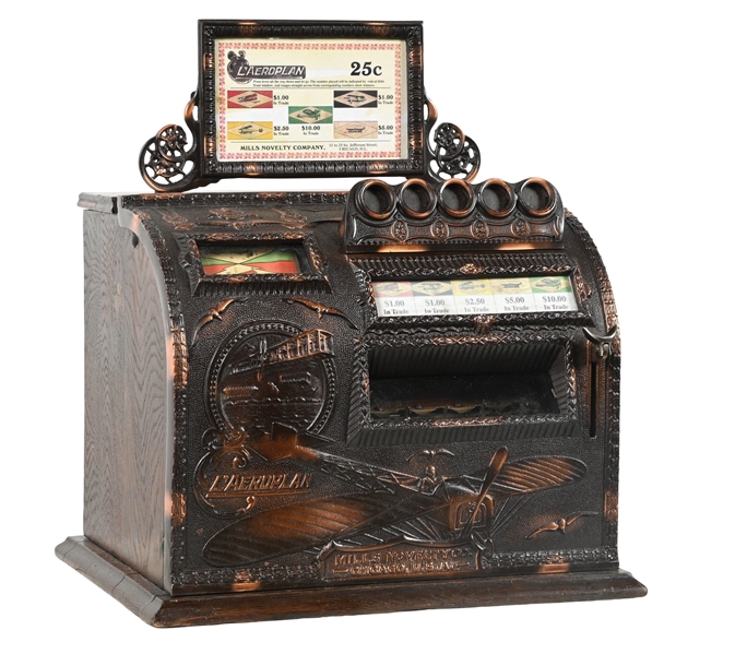 MILLS NOVELTY LAEROPLAN TRADE SIMULATOR MADE FOR THE FOREIGN MARKET