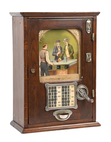 5¢ THE DOMINO CO. SLOT MACHINE