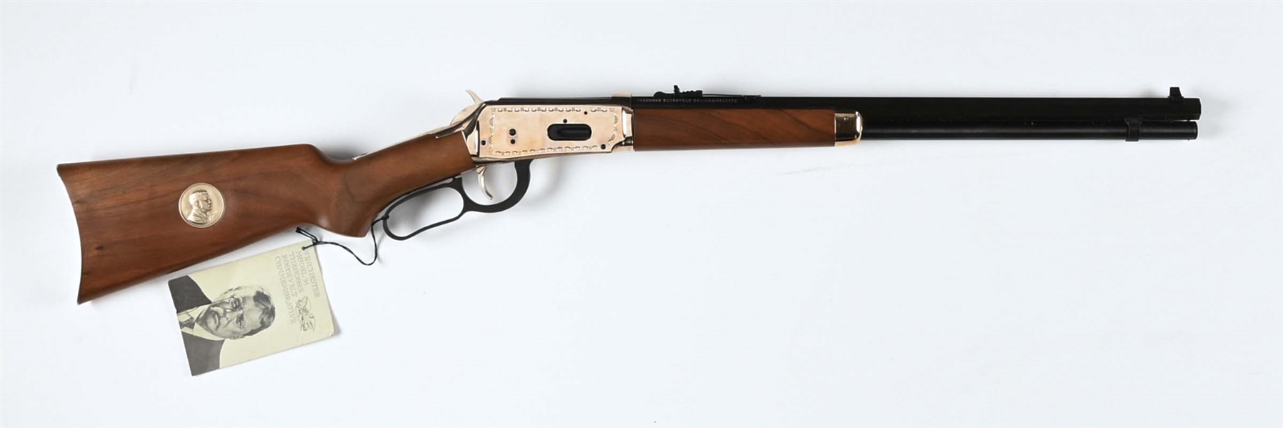 (M) WINCHESTER MODEL 94 THEODORE ROOSEVELT COMMEMORATIVE LEVER ACTION RIFLE.