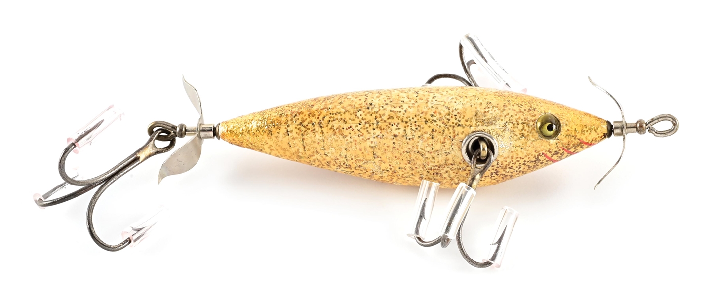 HEDDON 709 MUSKY MINNOW IN SILVER FLITTER