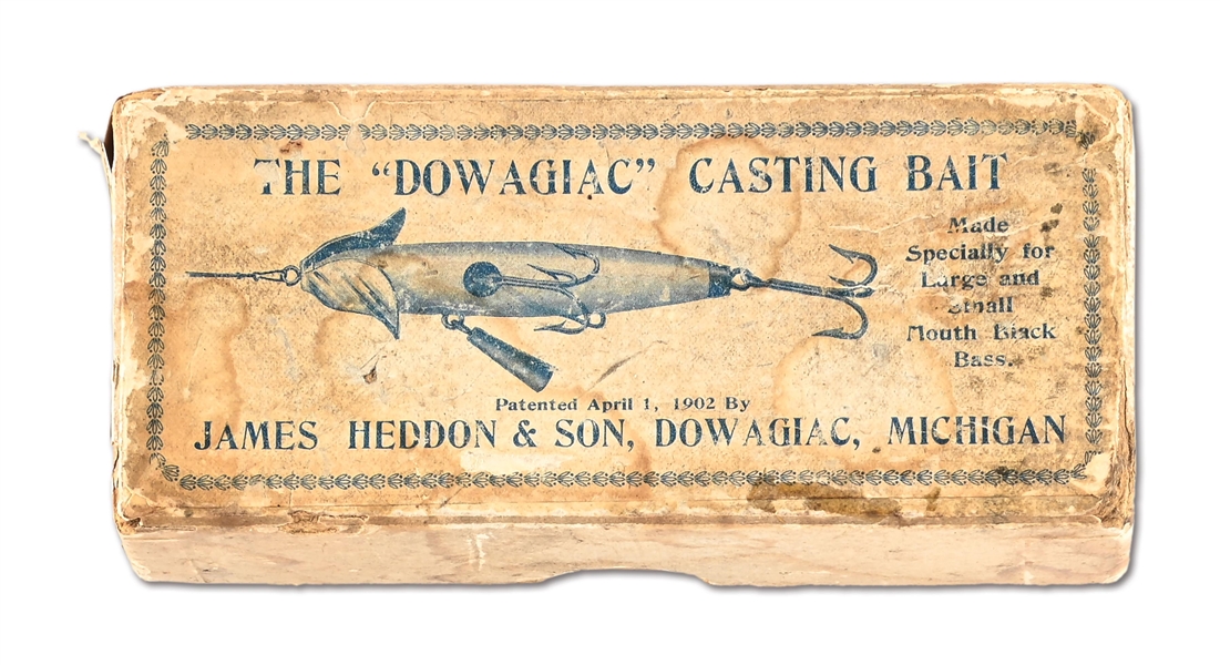 EARLIEST DOWAGIAC UNDERWATER EXPERT BOX