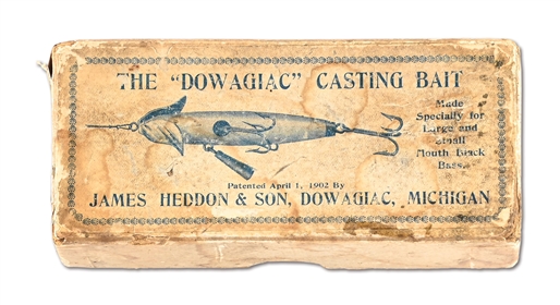 EARLIEST DOWAGIAC UNDERWATER EXPERT BOX