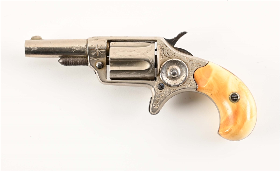 (A) ENGRAVED COLT NEW LINE SINGLE ACTION REVOLVER.
