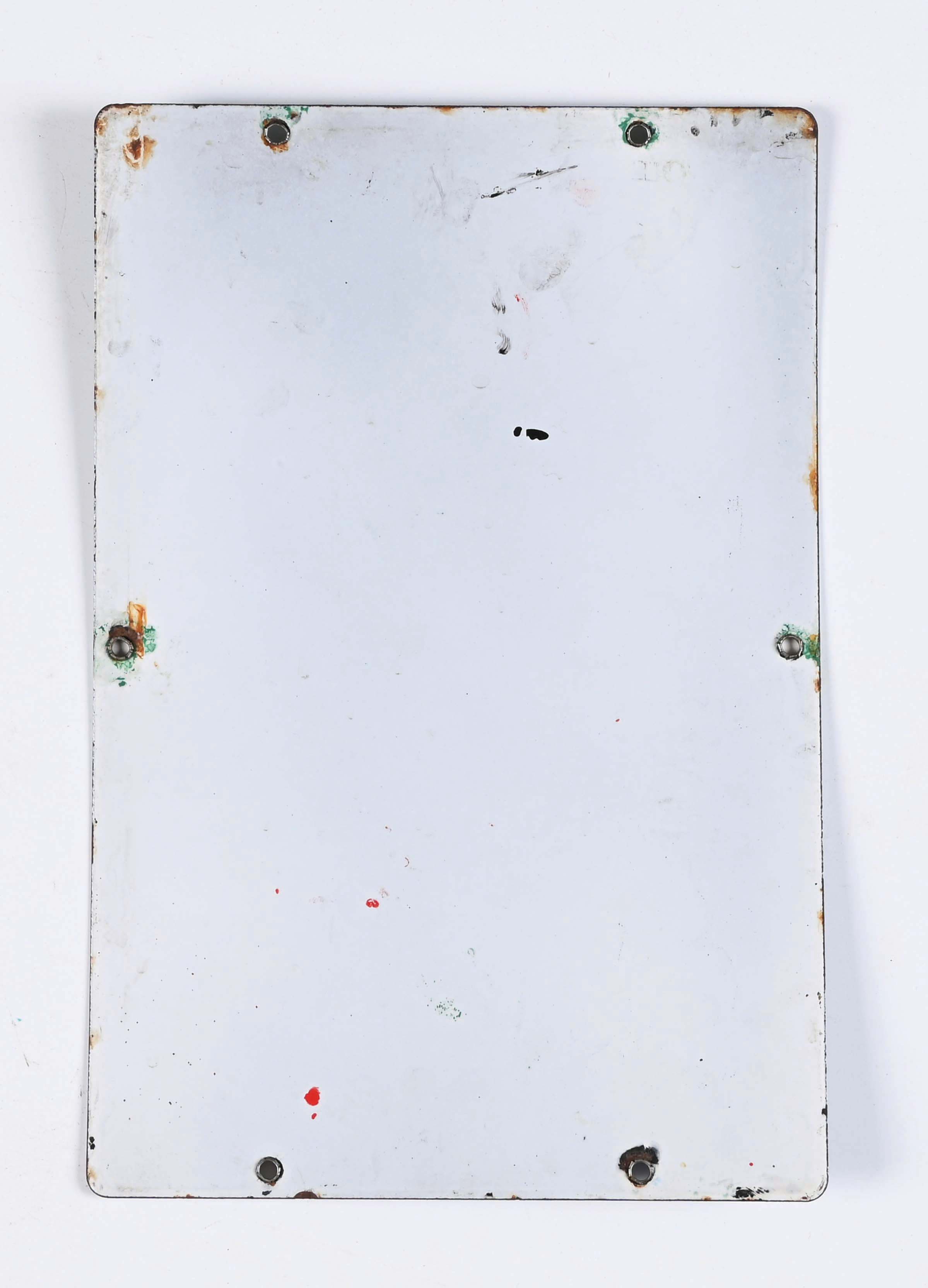 Lot Detail - INDIAN GASOLINE PORCELAIN PUMP PLATE SIGN