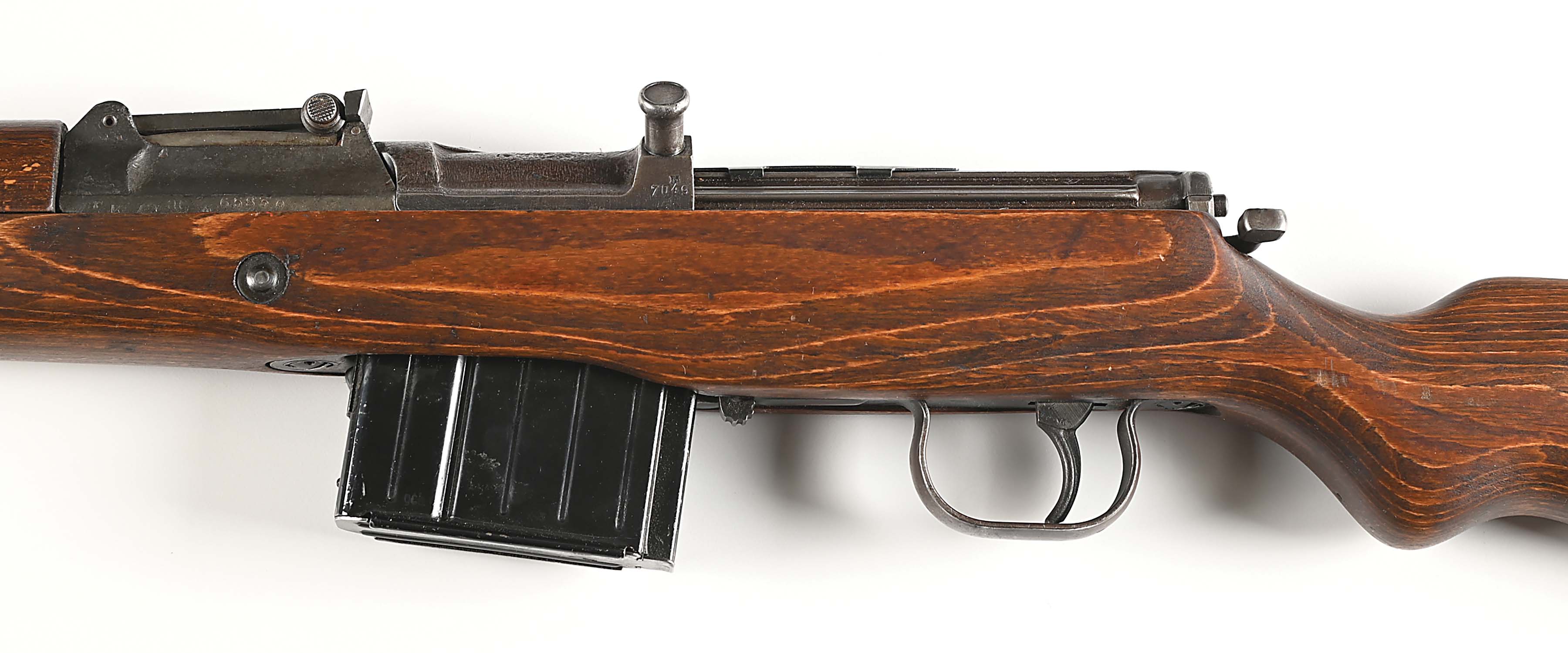 Lot Detail - (C) WALTHER AC 44 CODE K.43 SEMI-AUTOMATIC RIFLE.