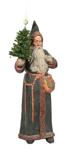 TERRACOTTA SANTA FIGURE BY VILLORY & BOCH