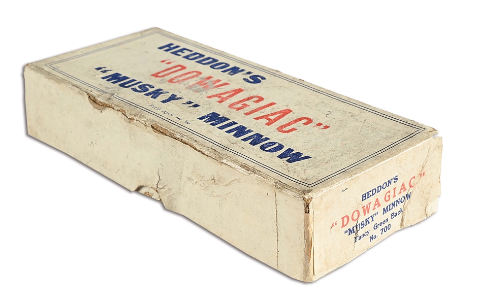 HEDDON DOWAGIAC MUSKY MINNOW INTRO BOX