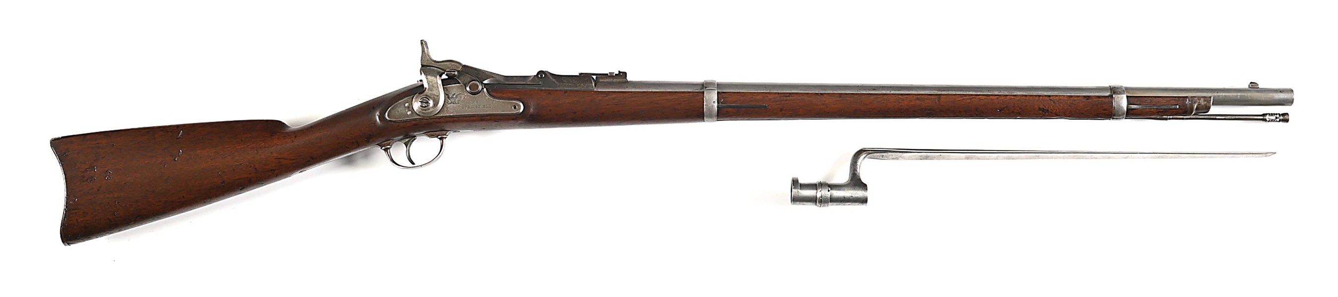 (A) SCARCE US SPRINGFIELD MODEL 1869 TRAPDOOR CADET RIFLE.
