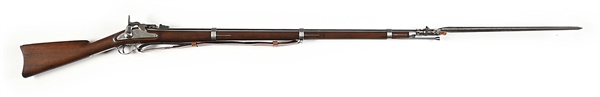 (A) MILLER RIMFIRE CONVERSION OF A PARKER SNOW & CO. M1861 MUSKET.