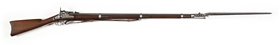 (A) MILLER RIMFIRE CONVERSION OF A PARKER SNOW & CO. M1861 MUSKET.