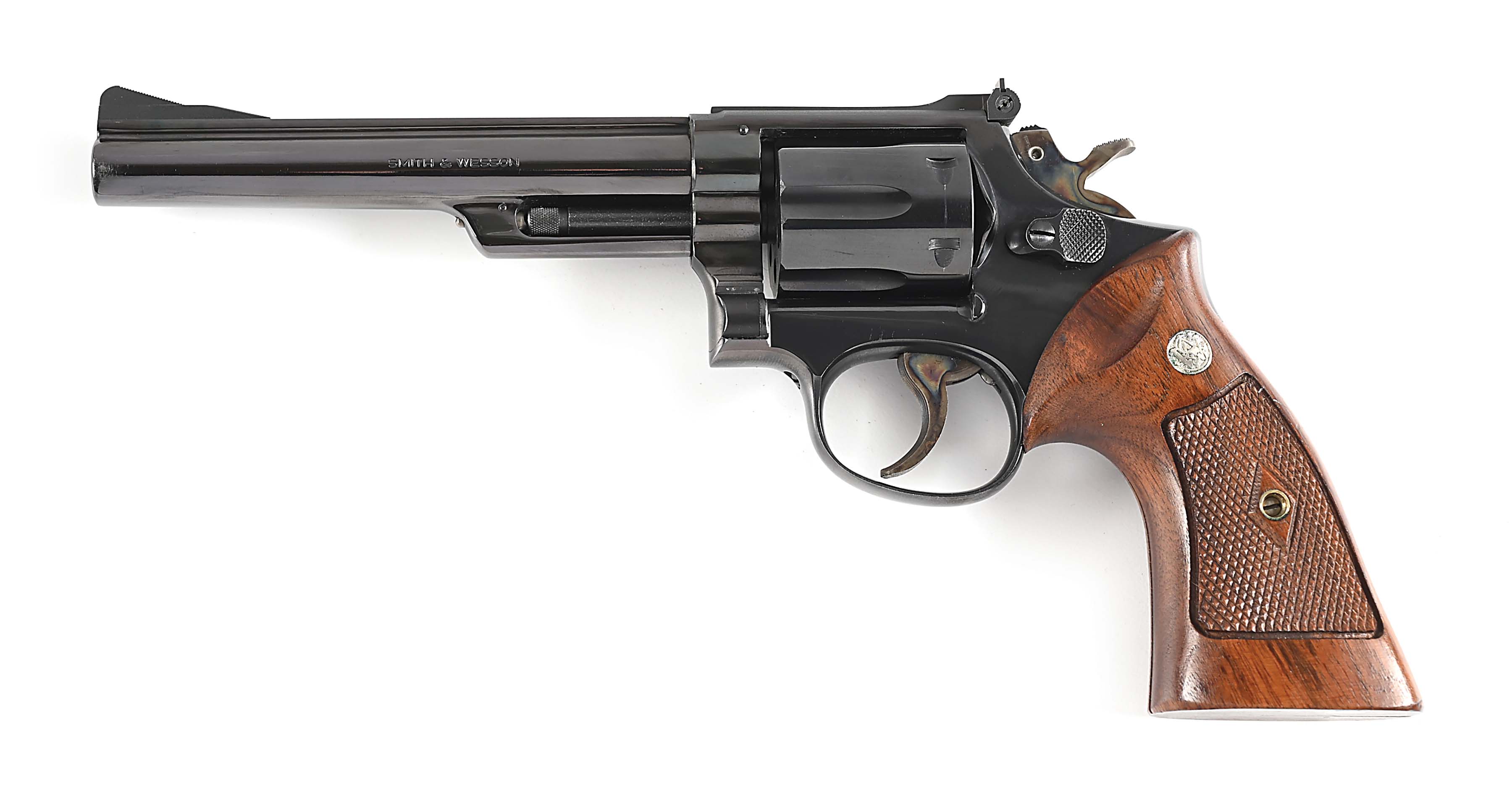 Lot Detail - (C) FIRST YEAR SMITH & WESSON MODEL 53 .22 JET REVOLVER ...