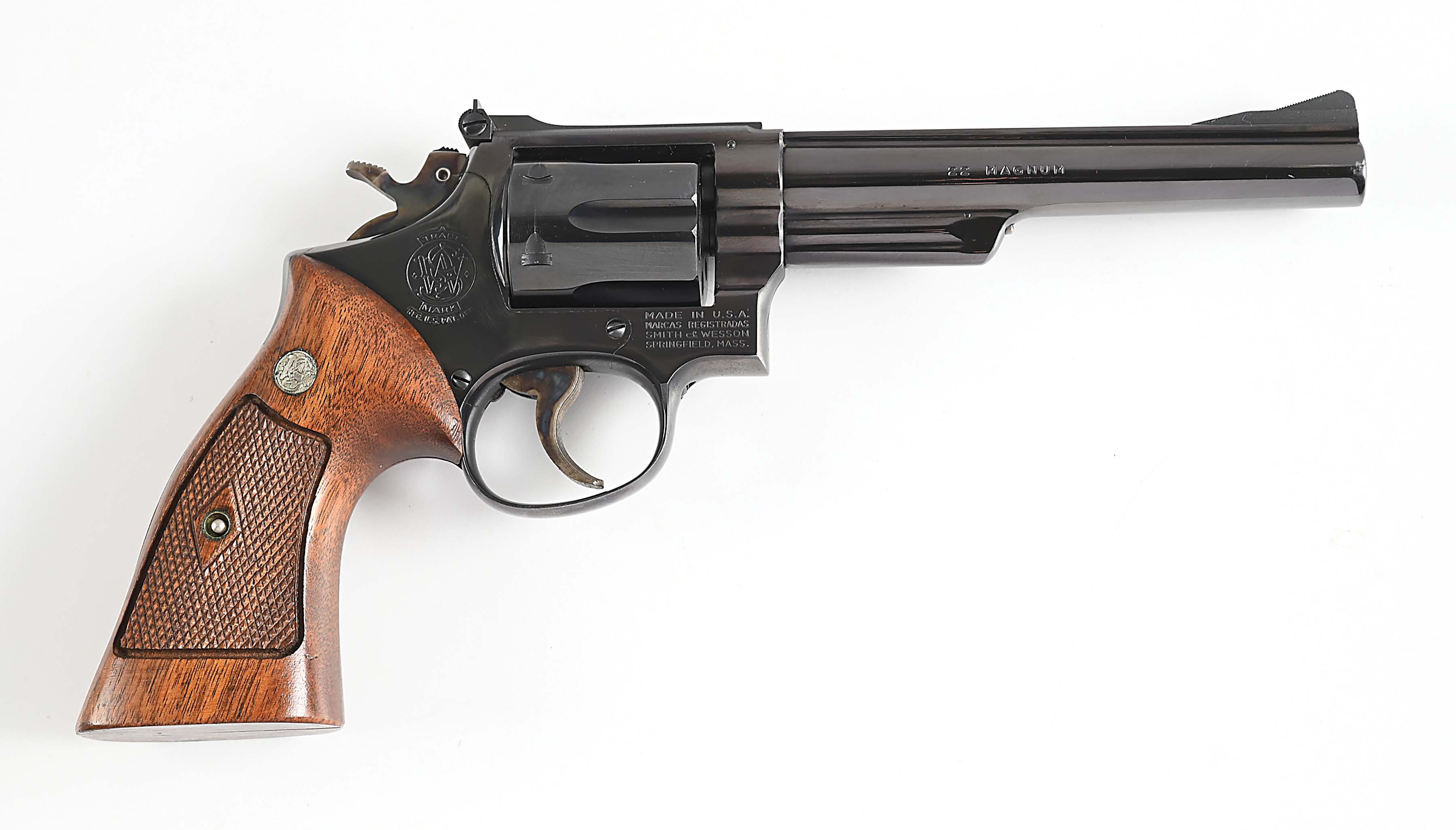 Lot Detail - (C) FIRST YEAR SMITH & WESSON MODEL 53 .22 JET REVOLVER ...