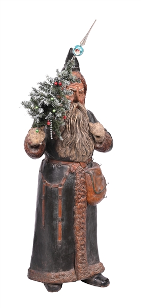 TERRACOTTA SANTA FIGURE BY VILLEROY & BOCH