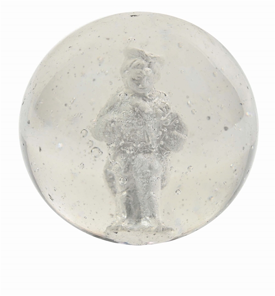 STANDING SAILOR SULFIDE MARBLE
