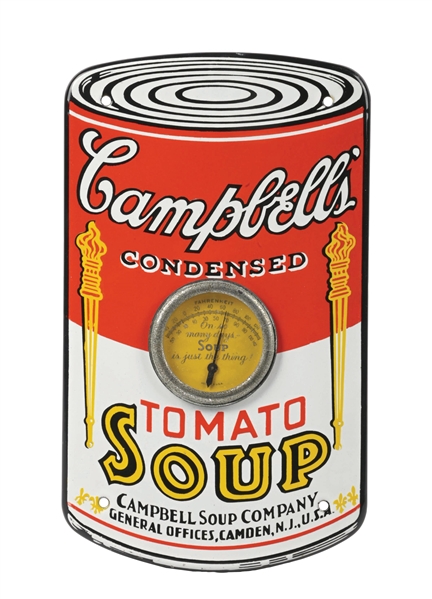OUTSTANDING CAMPBELLS SOUP THERMOMETER AGS 93. 