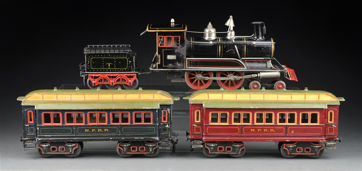 MARKLIN II GA. HAND-PAINTED FOR AMERICAN MARKET E2 LIVE STEAM SET