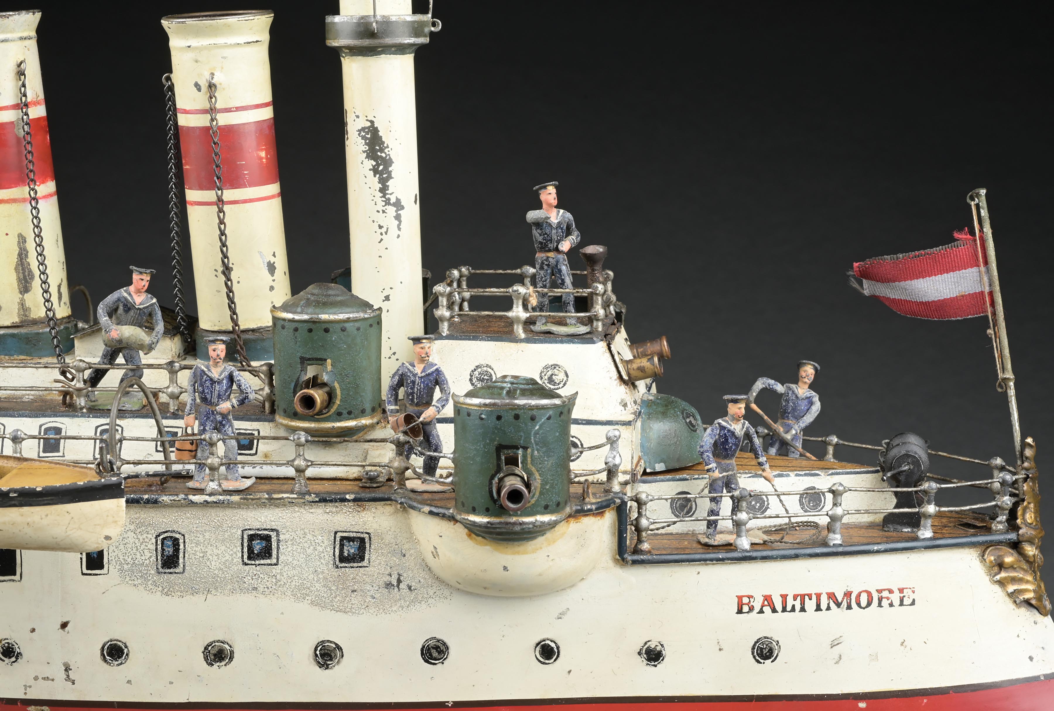 Marklin Clockwork Lot Detail - MARKLIN HAND-PAINTED CLOCKWORK