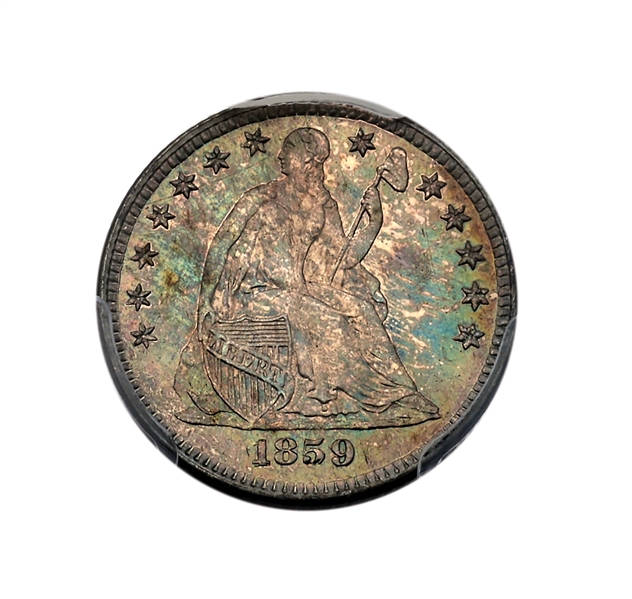 1859 H10C PR63 PCGS. 
