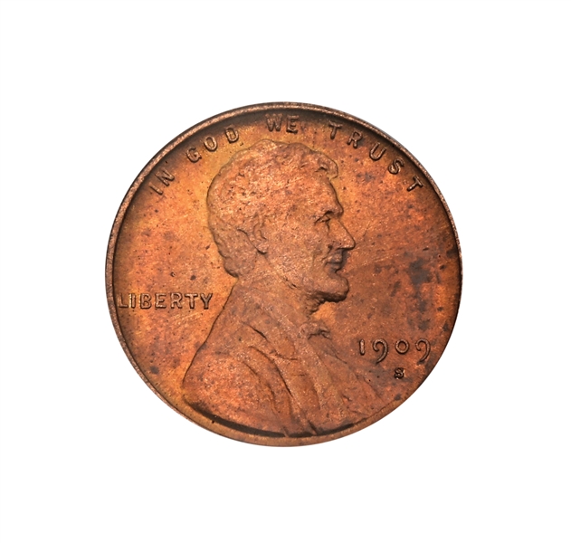 1909-S VDB 1C MS64RD PCGS