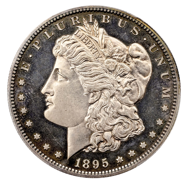 1895 $1 PR63+CAM PCGS. CAC. 