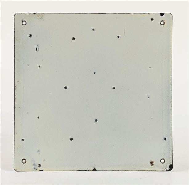 Lot Detail - FLYING A GASOLINE PORCELAIN PUMP PLATE SIGN