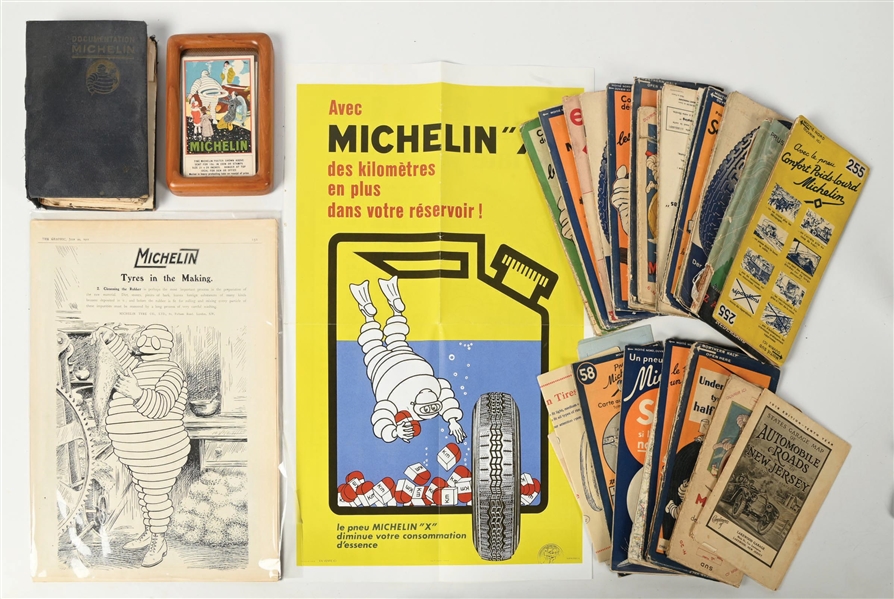 LARGE COLLECTION OF MICHELIN TIRE EFEMORA