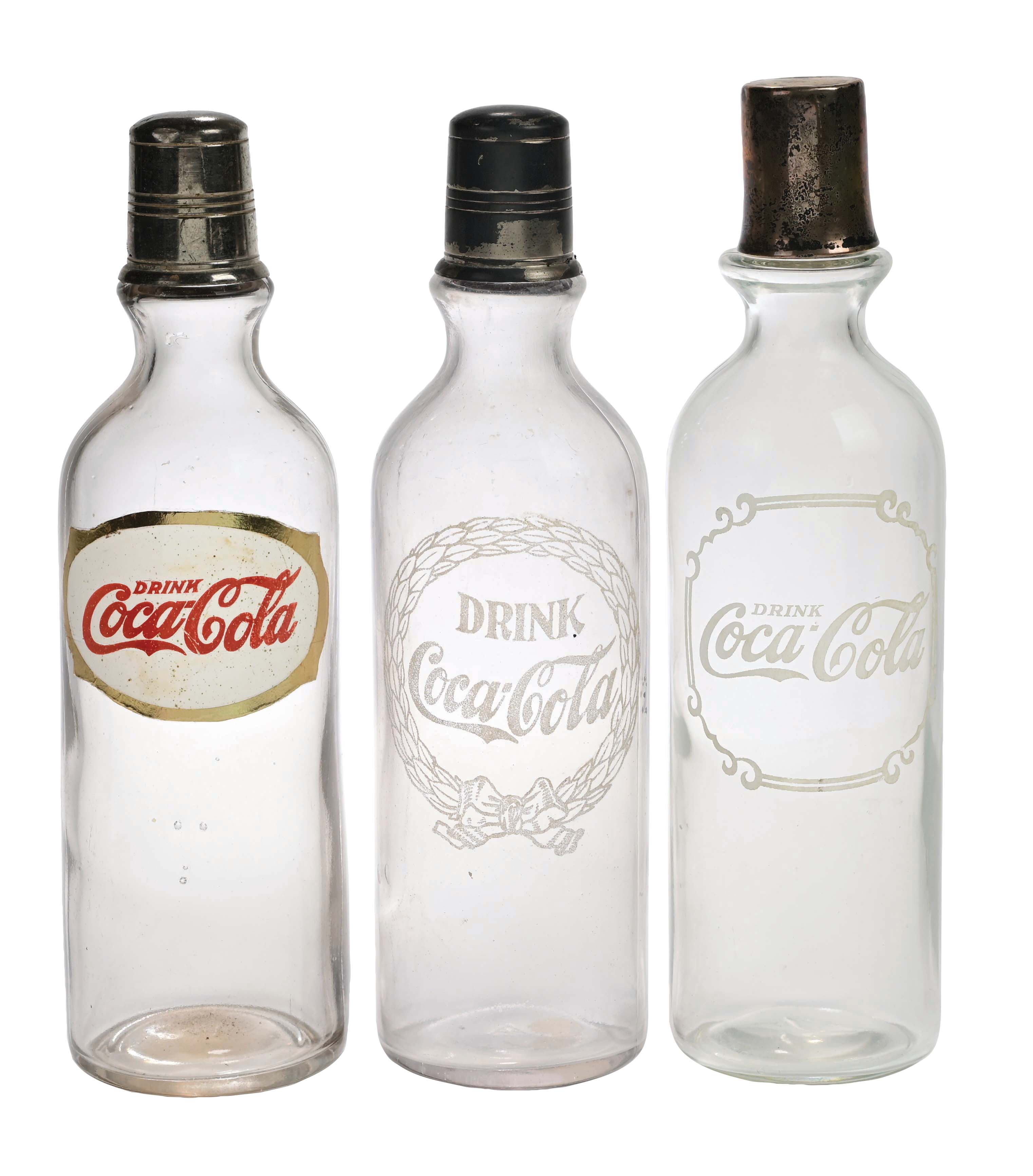 Lot Detail - COLLECTION OF 3 COCA-COLA SYRUP BOTTLES