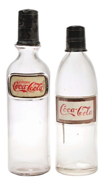 Lot Detail - COLLECTION OF 2 COCA-COLA SYRUP BOTTLES