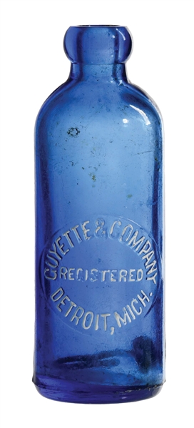 GUYETTE & COMPANY HUTCHINSON BOTTLE