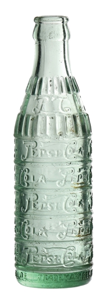 PEPSI-COLA PEPSI PEPSI PEPSI GLASS BOTTLE