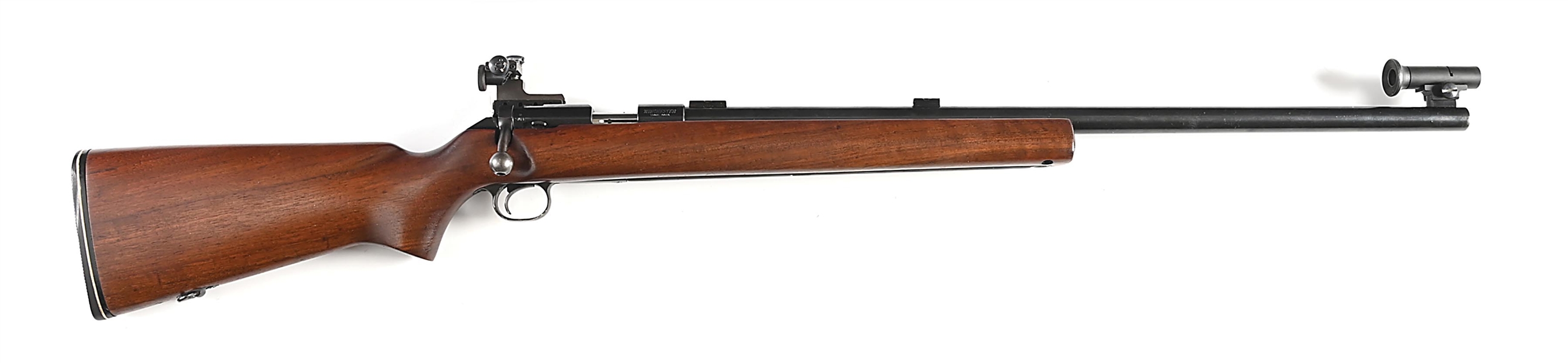 (C) SCARCE US GOVERNMENT WINCHESTER MODEL 52D BOLT ACTION TARGET RIFLE.