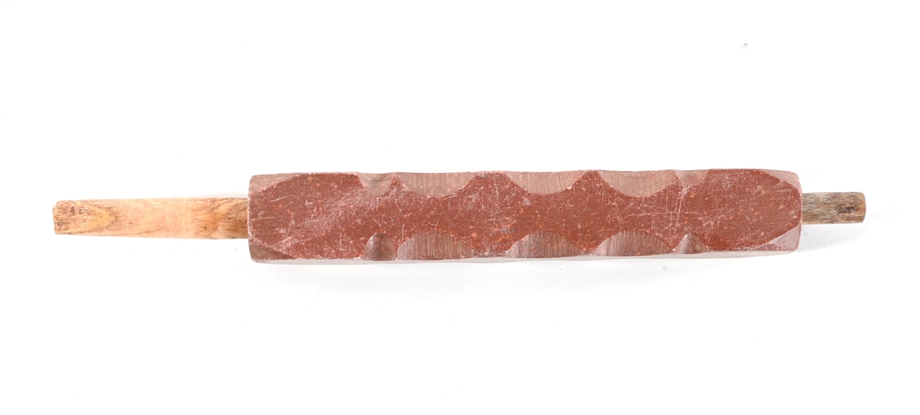 CATLINITE CARVED PIPE