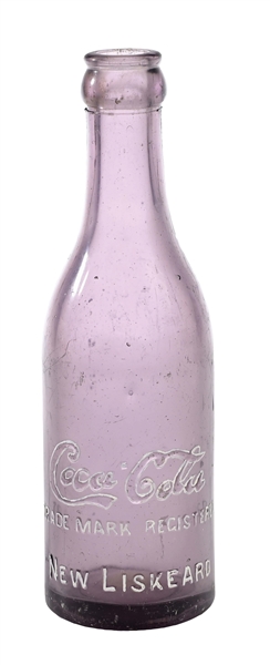 COCA-COLA NEW LISKEARD, ONT. GLASS BOTTLE