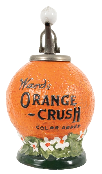 WARDS ORANGE CRUSH SYRUP DISPENSER