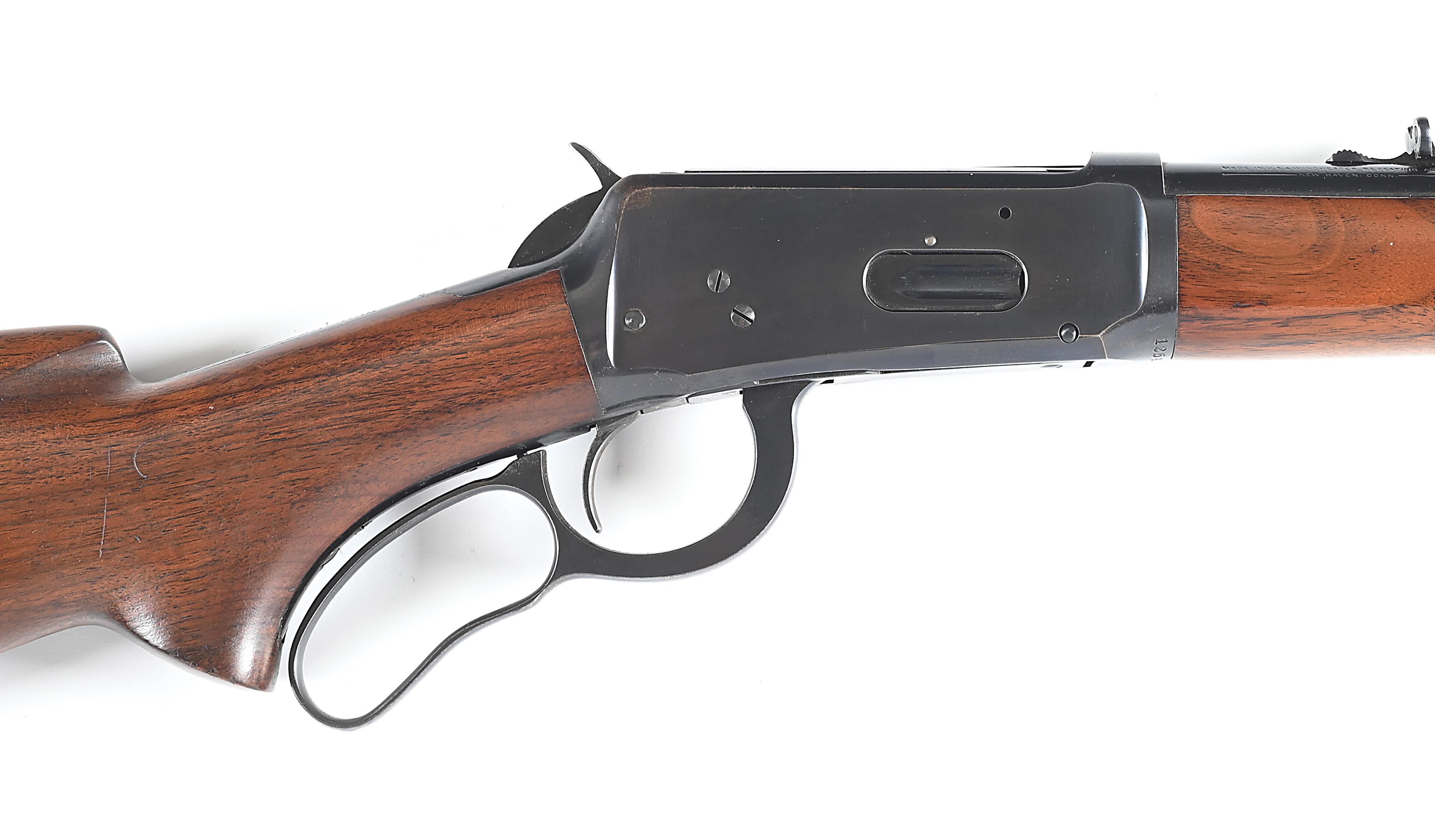 219 Rifle Lot Detail - (C) WINCHESTER MODEL 64 LEVER ACTION RIFLE IN .219 ZIPPER.