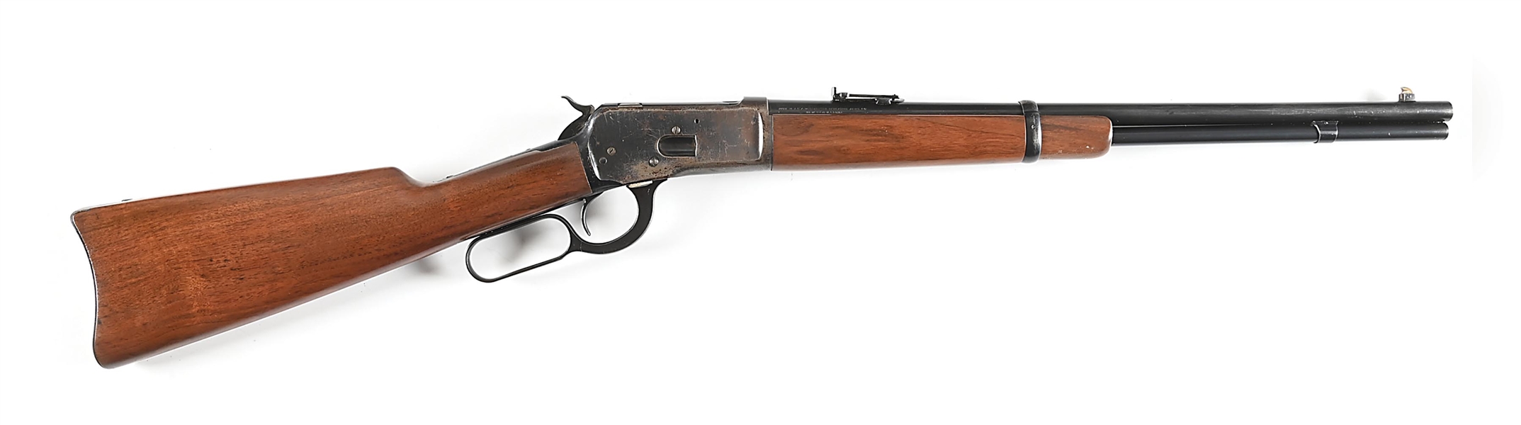 (C) WINCHESTER MODEL 92 SADDLE RING CARBINE IN .32 WCF.