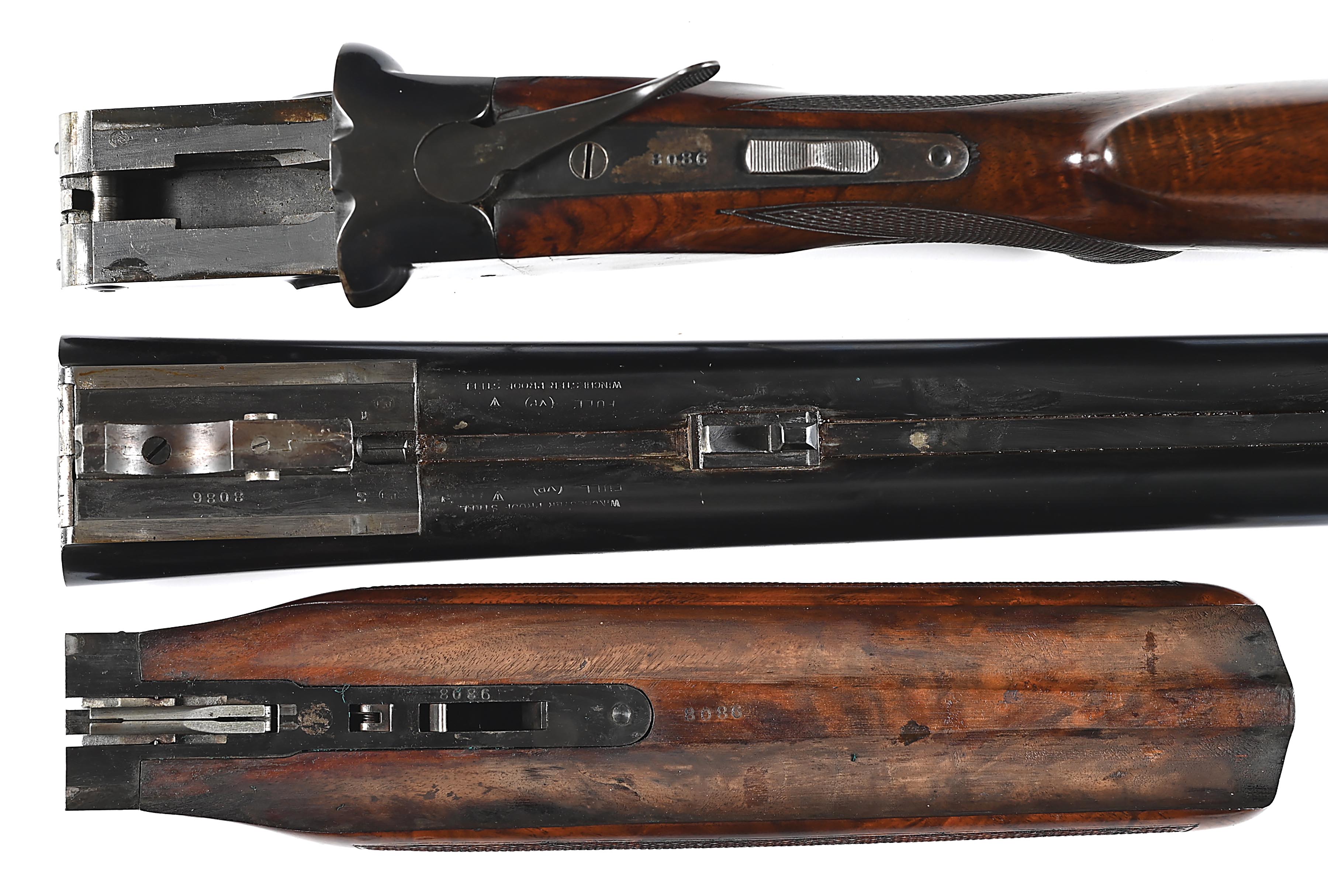 Lot Detail - (C) TRAP GRADE WINCHESTER MODEL 21 SIDE BY SIDE SHOTGUN.