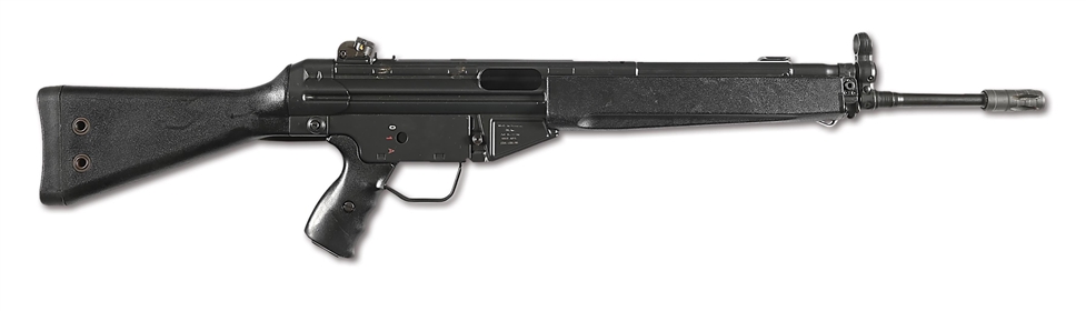 (N) QUALIFIED MANUFACTURING REGISTERED RECEIVER HECKLER & KOCK MODEL 93 MACHINE GUN (FULLY TRANSFERABLE).
