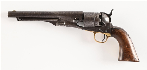 (A) MARTIAL COLT MODEL 1860 ARMY PERCUSSION REVOLVER (1861).
