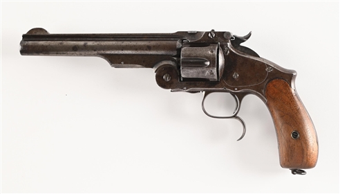 (A) SCHUYLER, HARTLEY, AND GRAHAM MARKED SMITH & WESSON NO. 3 RUSSIAN MODEL SINGLE ACTION REVOLVER.